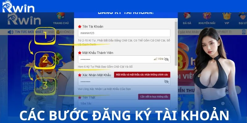 Các bước đăng ký tài khoản chỉ trong vài phút Các bước đăng ký tài khoản chỉ trong vài phút